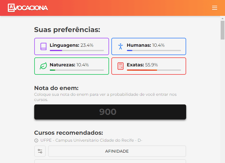 Vocaciona screenshot